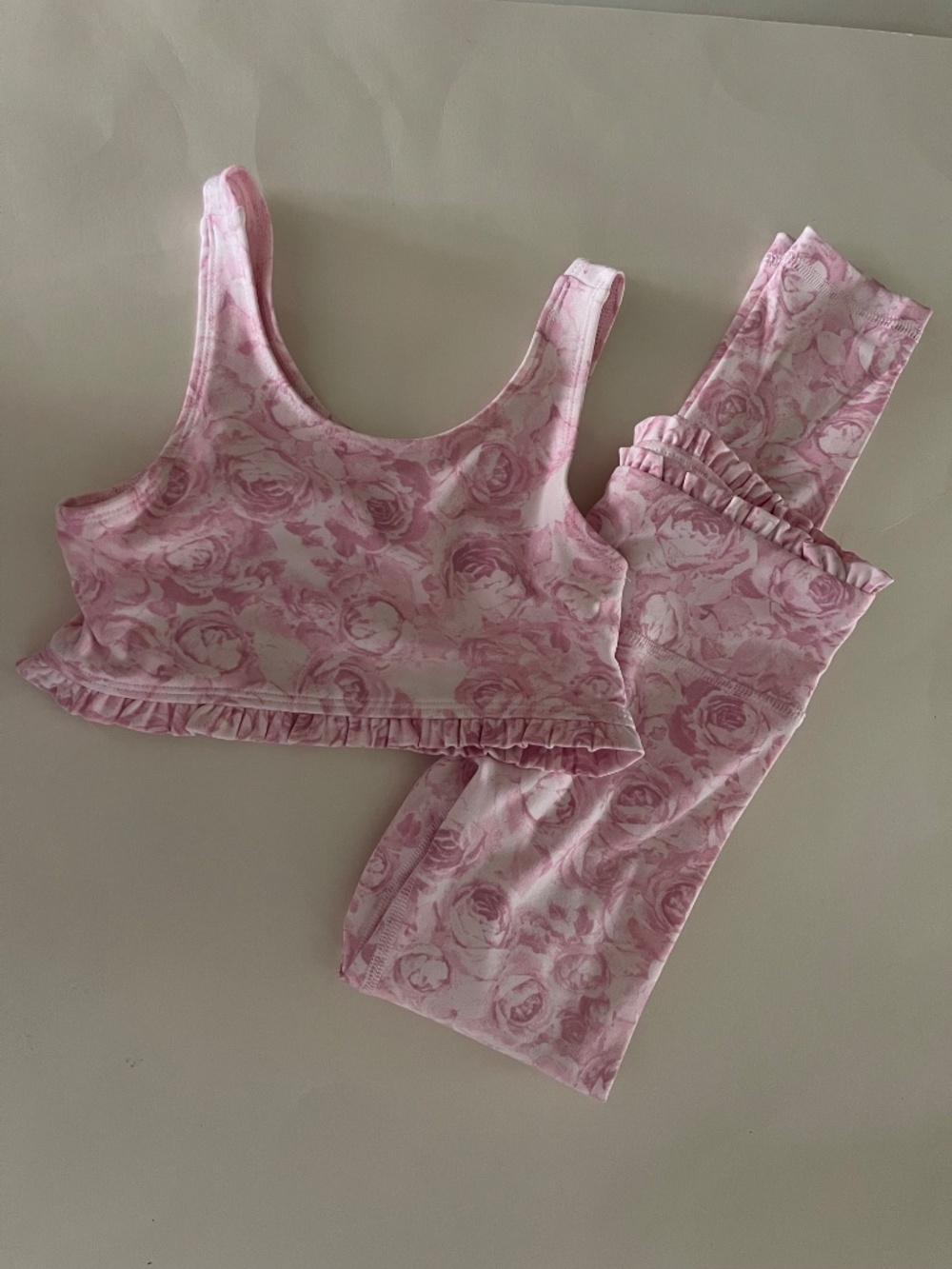 Yogalicious Pink Activewear Set Lux Laney & Ansley Girls - Picture 8 of 15